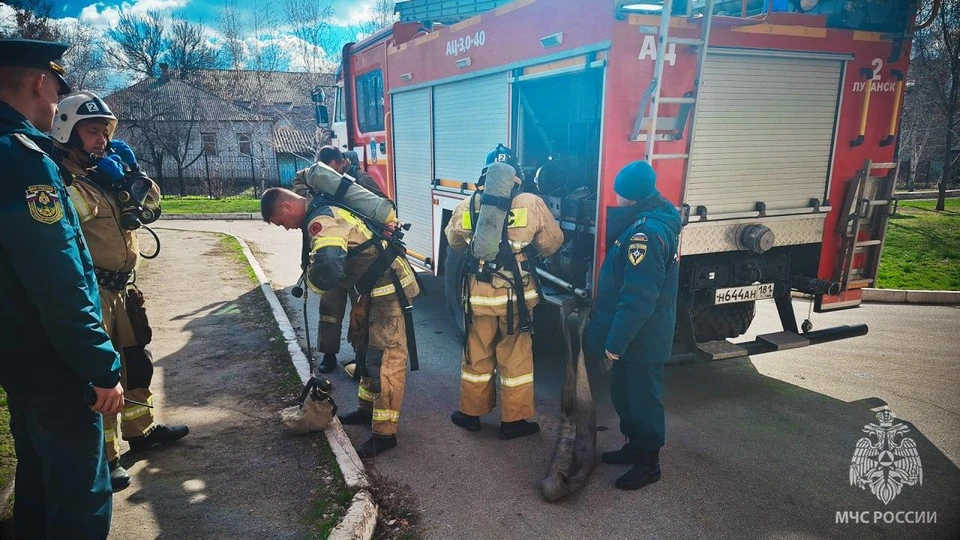 В медицинском учреждении прошли учения. ФОТО: МЧС России