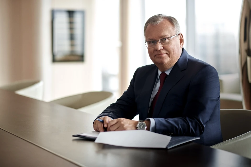 Андрей Костин, президент- председатель правления ВТБ.