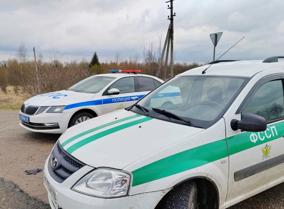 В Калужской области забрали машины у должников