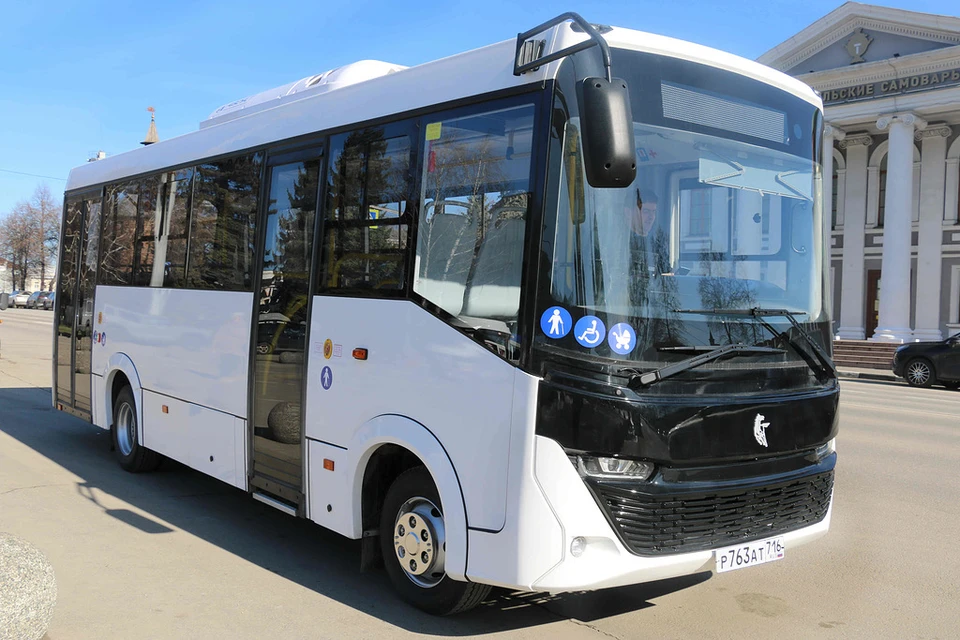 Тестируемая модель автобуса - КАМАЗ-4280 VEGA.