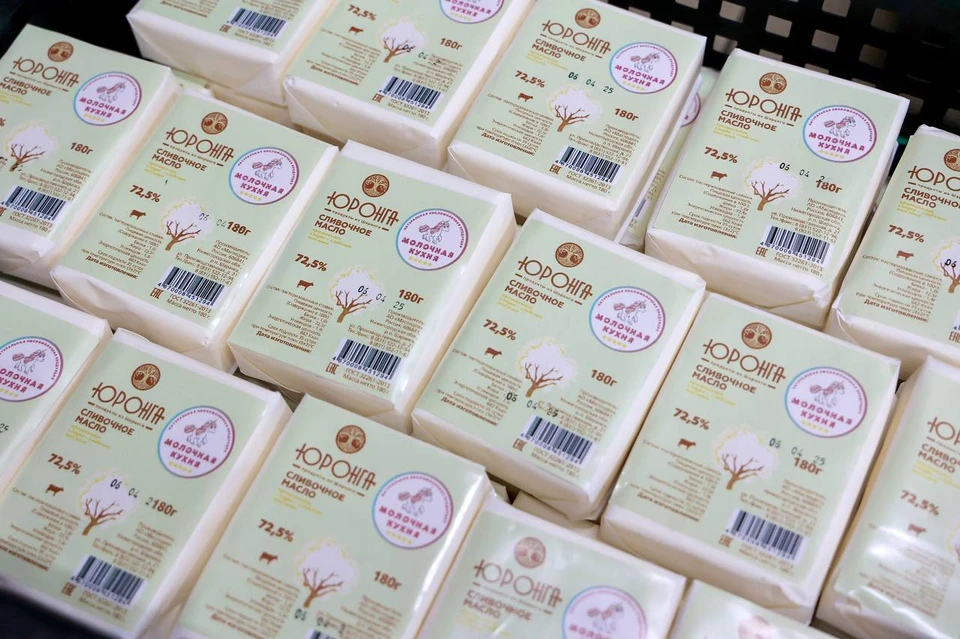 Сливочное масло начали продавать на нижегородской «Молочной кухне». Фото: пресс-служба администрации Нижнего Новгорода.