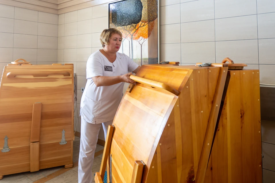 Лечение в санатории.