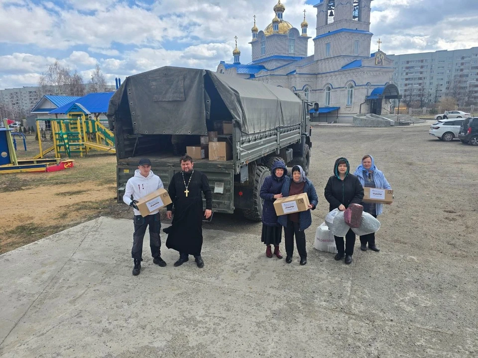 Сбором помощи занималась Симбирская Епархия. Фото Симбирская Епархия