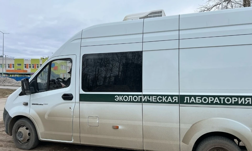 Проверку провела передвижная экологическая лаборатория. Фото: пресс-служба Министерства охраны окружающей среды Кировской области