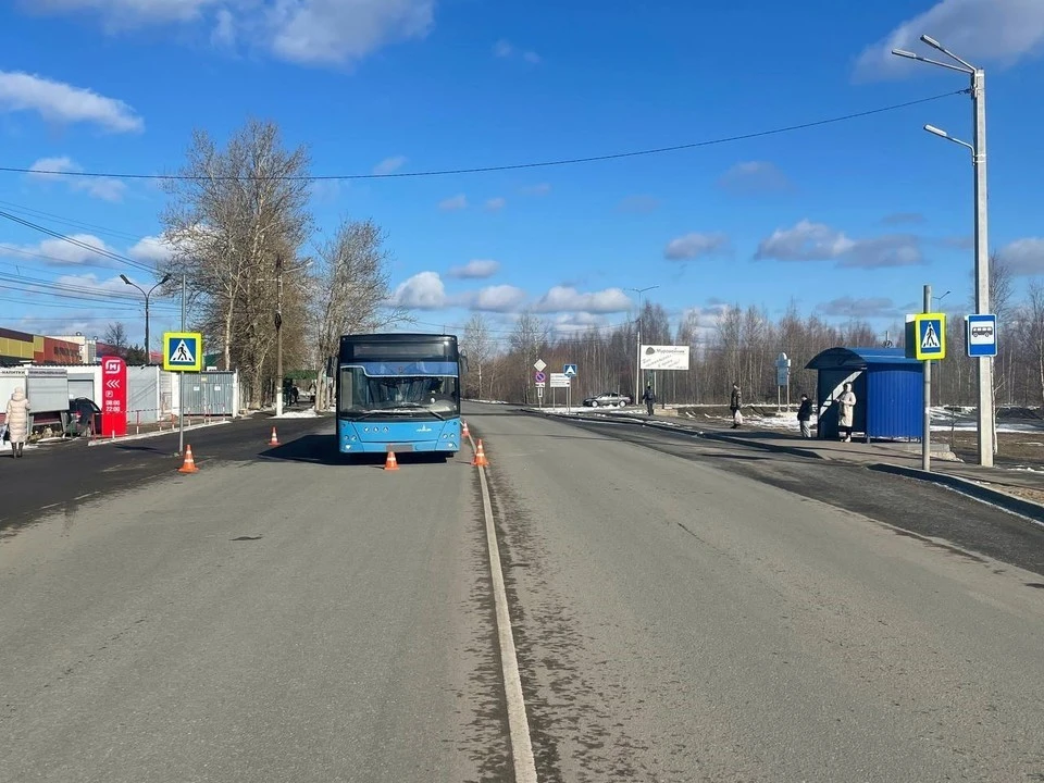 Авария произошла на улице Павла Корчагина. Фото: Госавтоинспекция Кировской области