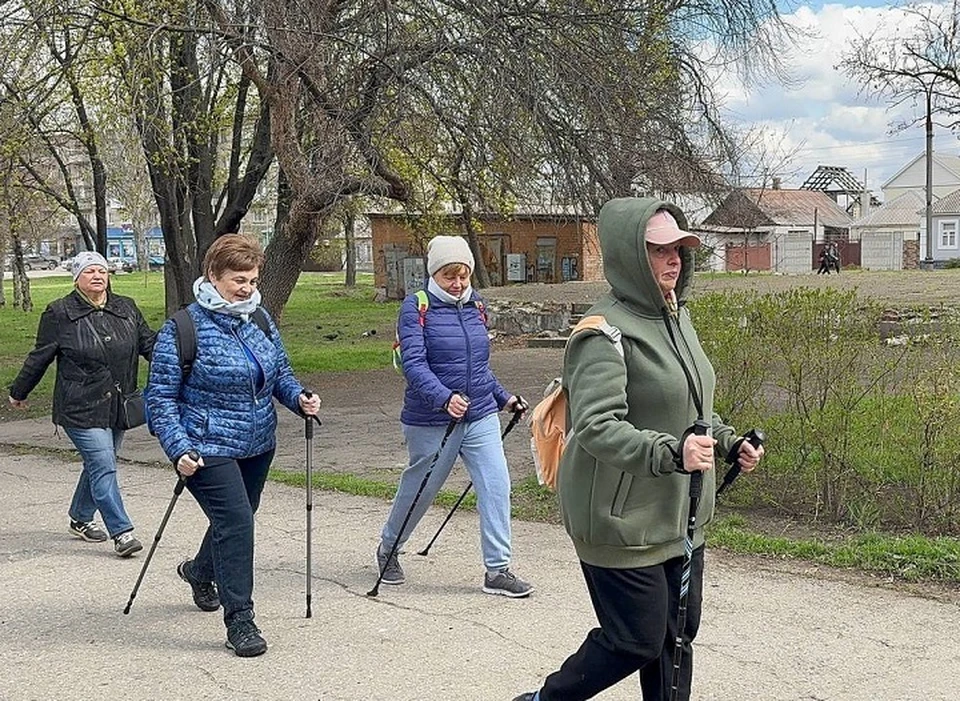 Жительницы Луганска поучаствовали в марафоне