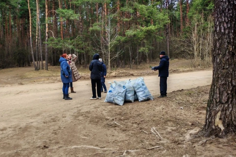Второй городской субботник перенесли на 17 апреля. Фото: пресс-служба Министерства природных ресурсов и экологии Тверской области.