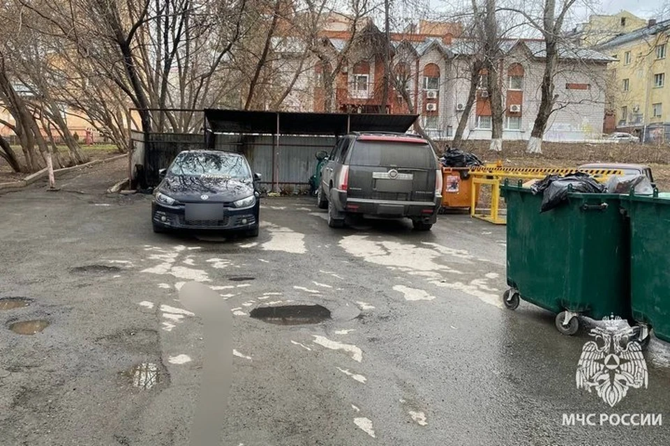 Площадь пожара составила 5 кв. м. Фото: пресс-служба ГУ МЧС по Удмуртии