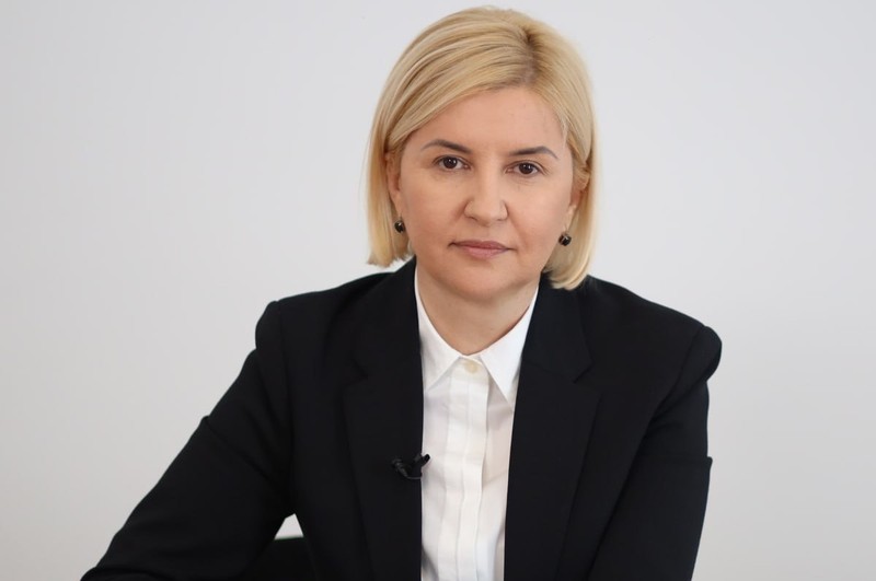 Ирина Влах, председатель Республиканской Партии «Inima Moldovei».