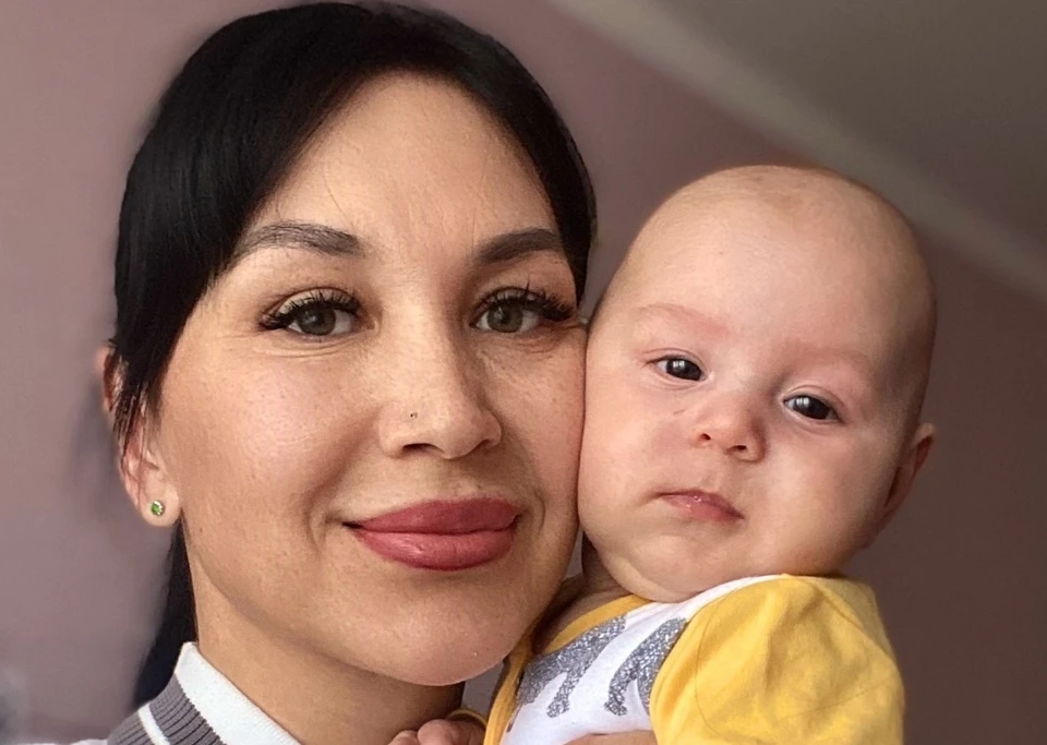 Богдан родился здоровым малышом весом почти 2,9 кг и ростом 50 см. Фото предоставлено Эльвирой Очкиной