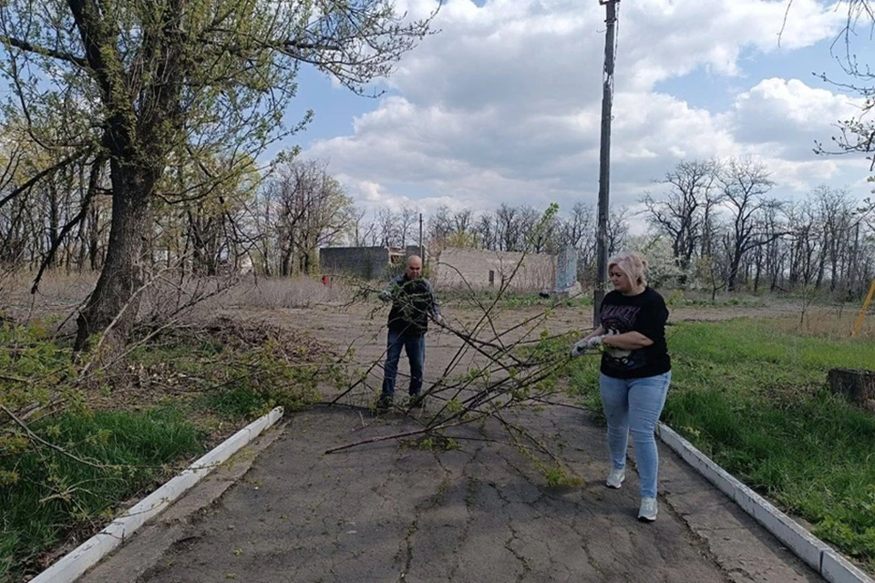 В Авдеевке готовятся отметить 80-летие Победы в Великой Отечественной войне. Фото: администрация Ясиноватой