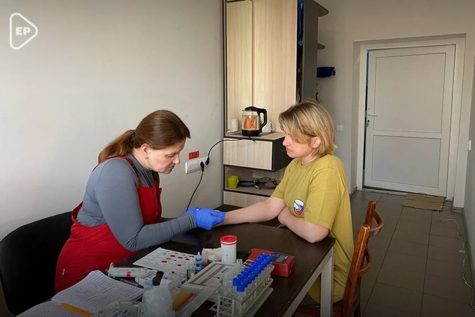 20 доноров сдали кровь в Генической районной больнице. Фото: Херсонское региональное отделение партии «Единая Россия»