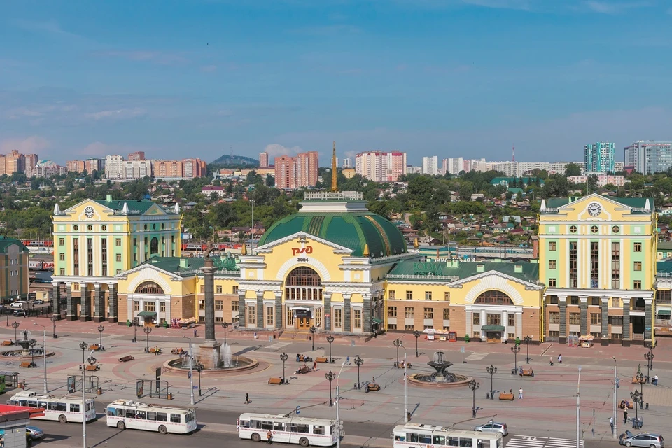 Вокзал Красноярска – визитная карточка краевой столицы