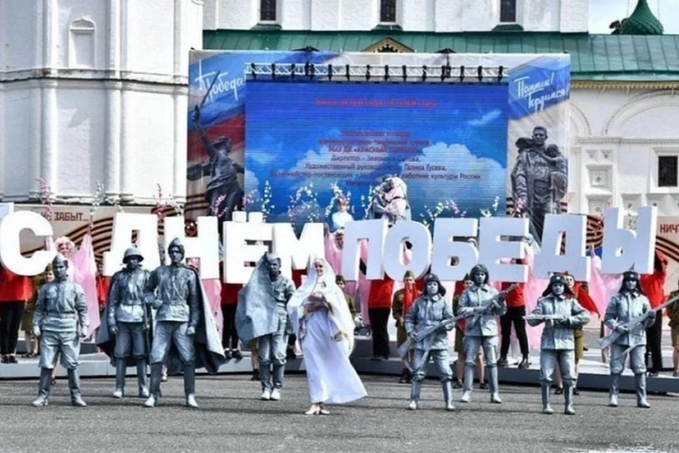 В Ярославле готовятся отпраздновать День Победы.