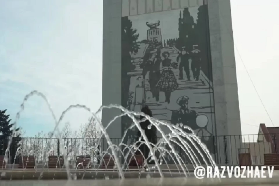 Скриншот из видео, опубликованного в Tg-канале Михаила Развожаева