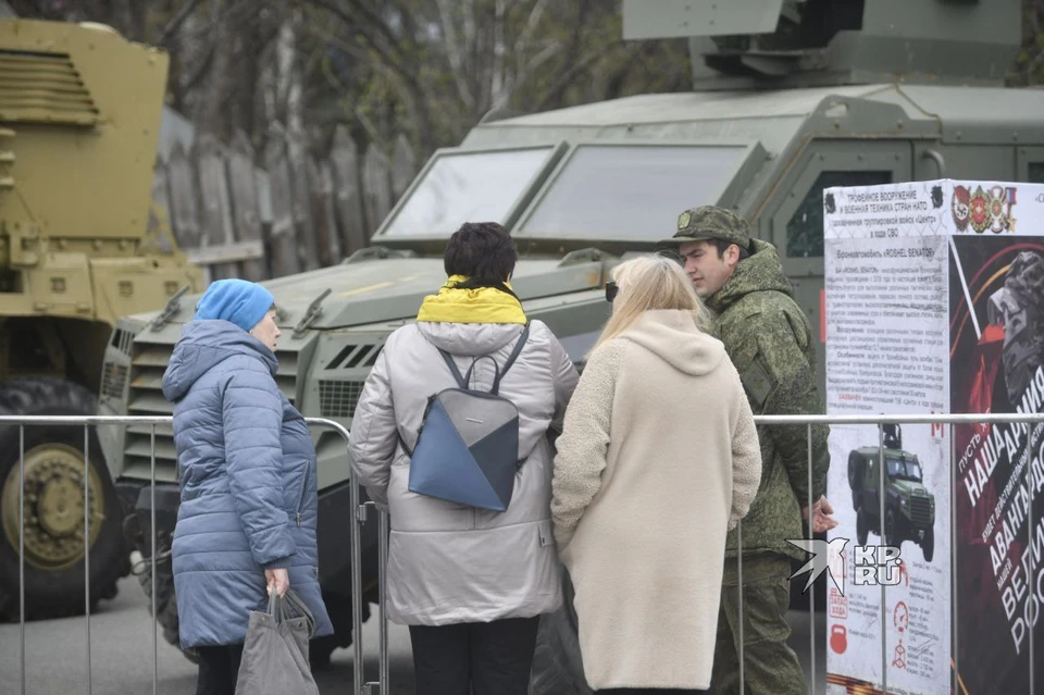 На выставке представлено 28 единиц бронетехники стран НАТО