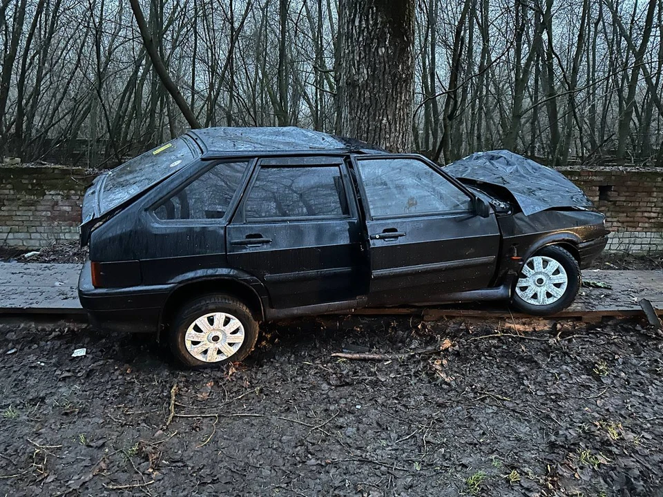 Авария произошла на улице Ключевой. Фото: Госавтоинспекция Кировской области