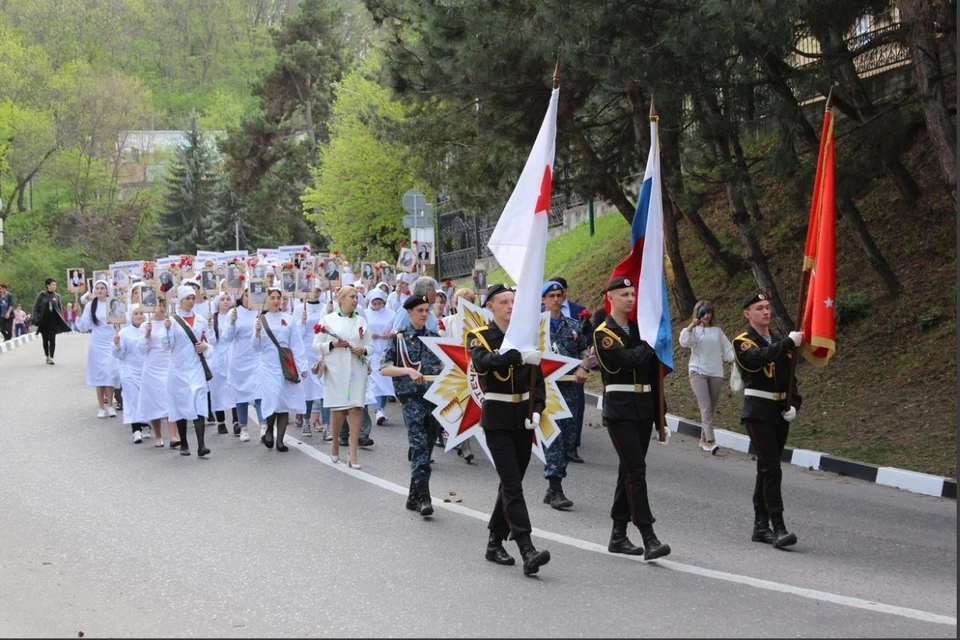 Бессмертный медицинский полк пройдет в Кисловодске 8 мая. Фото: администрация Кисловодска