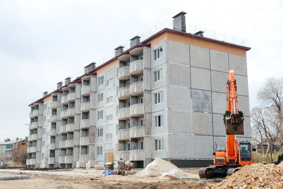 Квартиры в новом доме получат 85 детей-сирот. Фото: пресс-служба правительства Приморского края.