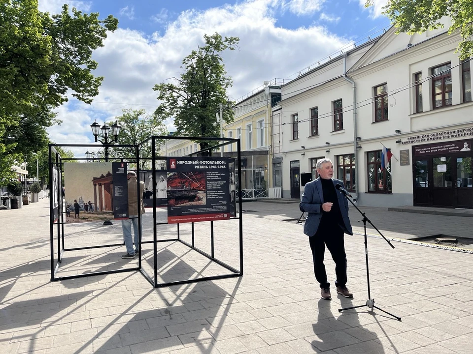 Творчество рязанских авторов военных агитплакатов можно увидеть на Почтовой.