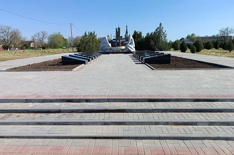 Идея преобразить мемориальный комплекс принадлежит местным жителям. Фото: администрация Красногвардейского округа