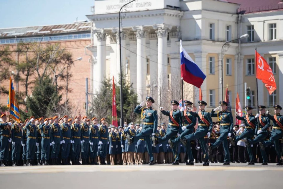Праздничные мероприятия, посвященные юбилею Великой Победы, состоялась во всех районах Иркутской области.