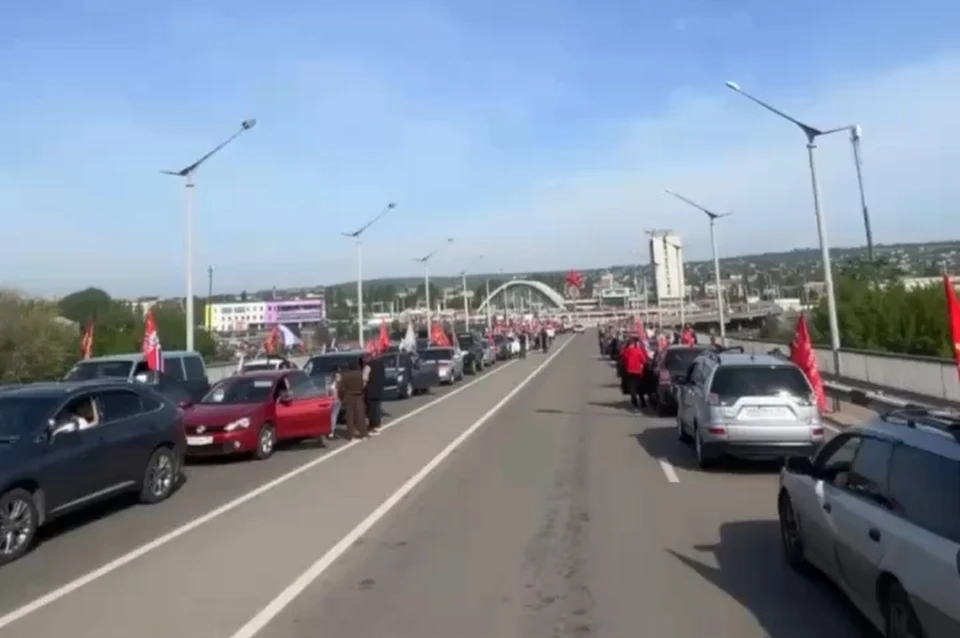 Автопробег в ЛНР. Фото: Инцидент Луганск