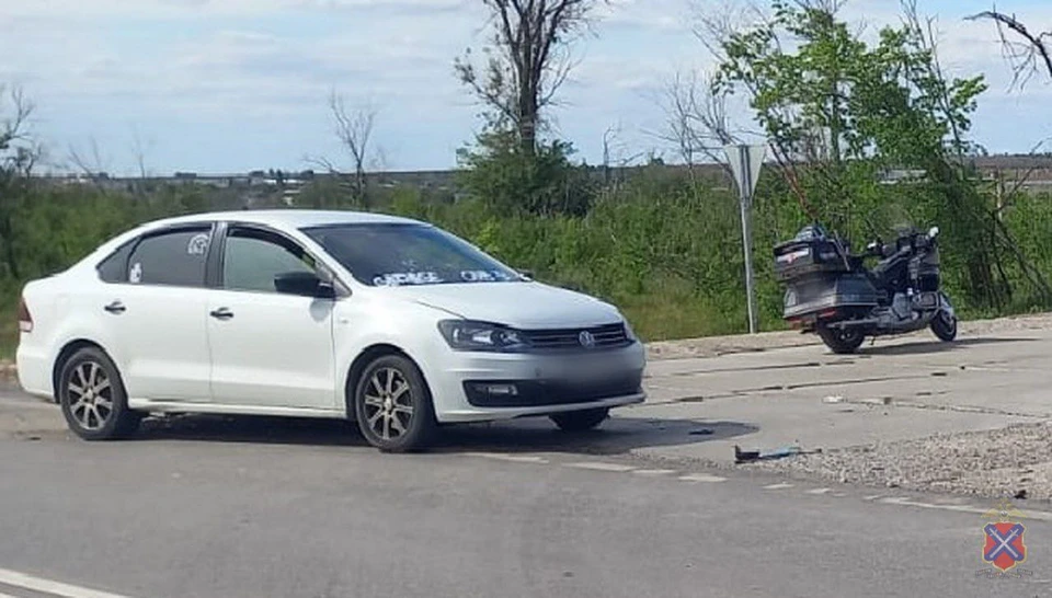 В ДТП пострадали два человека.