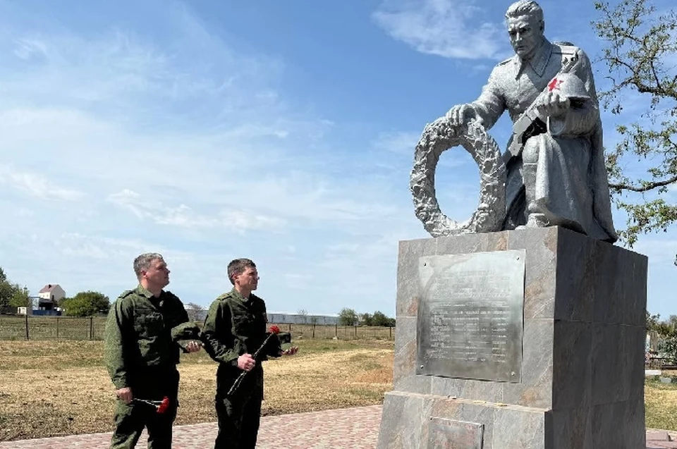 В Херсонской области восстановили детали памятника при помощи 3D-принтера. ФОТО: СУ СК России по Херсонской области