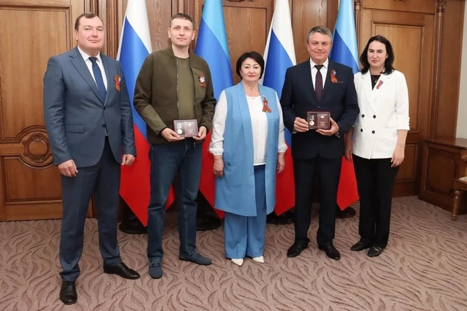 Галина Данильченко посетила ЛНР. ФОТО: Администрация главы ЛНР