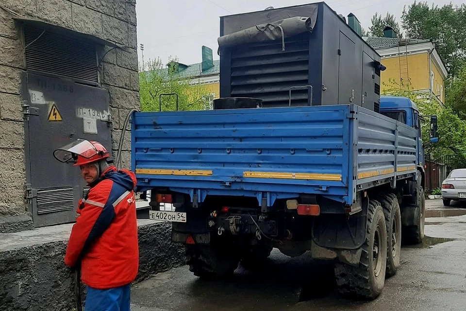 Энергетики восстановили электроснабжение в центре Новосибирска. Фото: АО «РЭС»