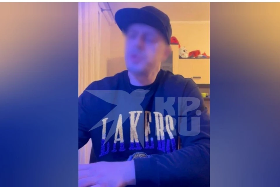 после конфликта Леонид записал видеообращение. Фото: социальные сети.