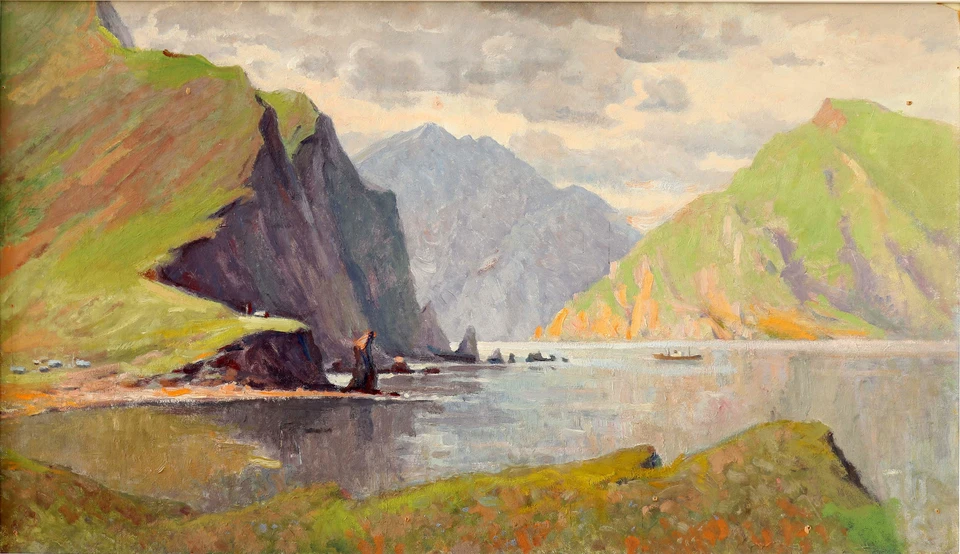 Изображение из коллекции Музея Мирового океана, Сотсков Г.А. «Камчатка». 1989.
