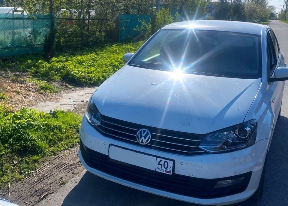 В Калужской области устроили погоню за злостным неплательщиком.