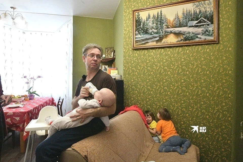 Виктор Шипицын в 2021 году остался один с шестью детьми