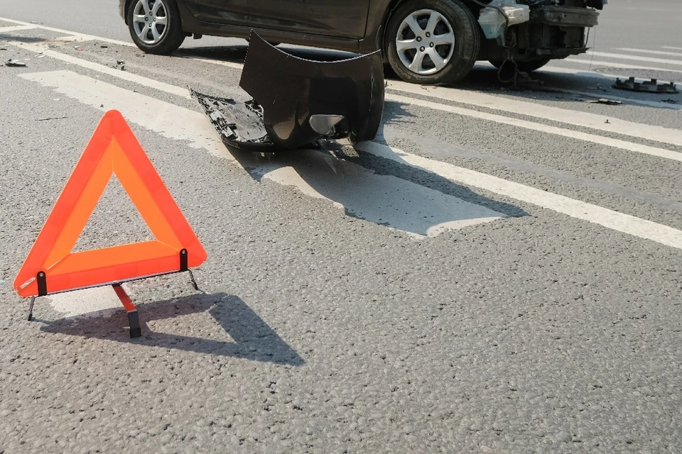 В Новосибирске на улице Большевистской разбились четыре автомобиля