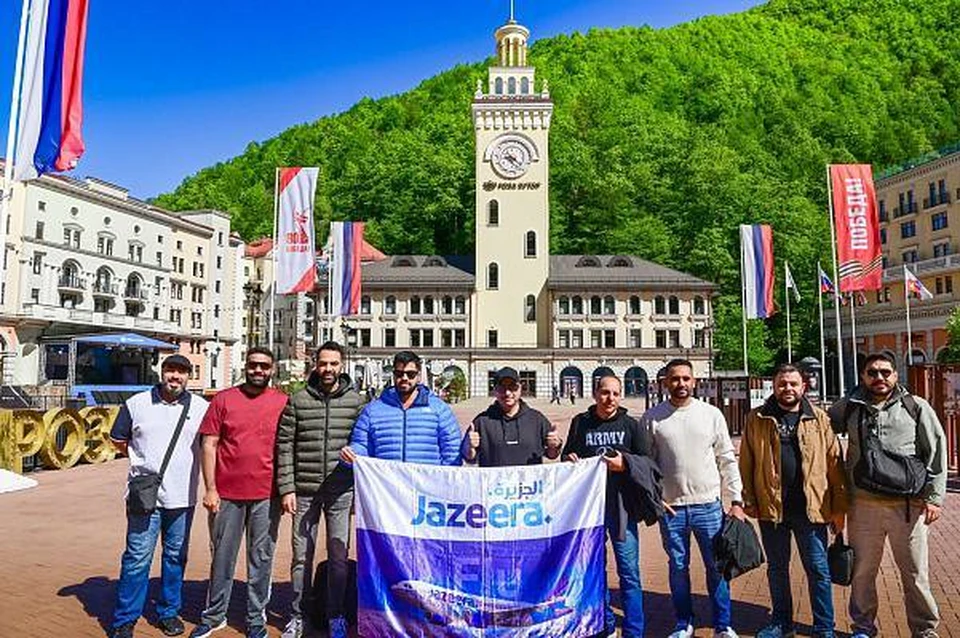 Делегация из Кувейта. Фото: t.me/officialsochi