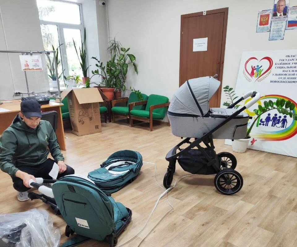В Новоспасском районе открылся пункт проката предметов для новорождённых. ФОТО: тг-канал Сфера-ТВ Новоспасское