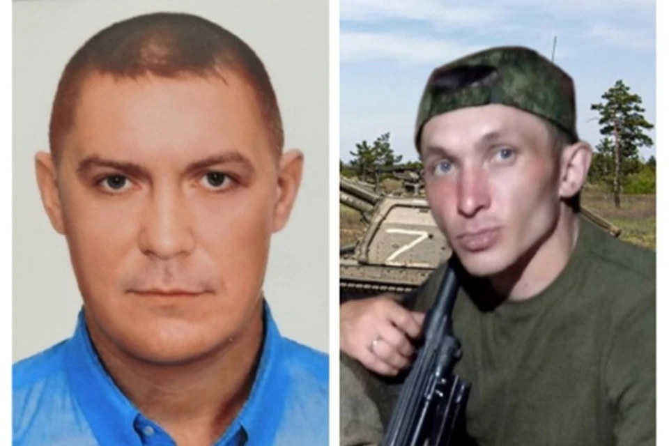 Слева Машин, справа Кугаевский