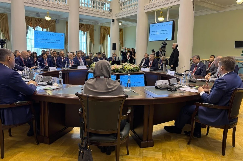 Участниками мероприятия стали представители всех прикаспийских государств ФОТО: ТГ-канал Дениса Афанасьева