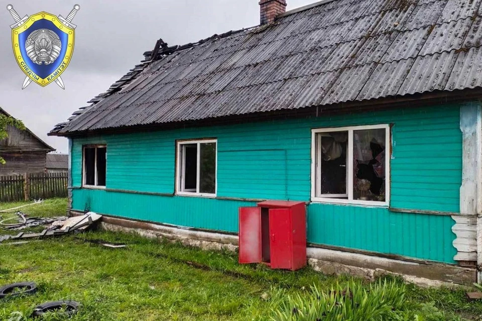 Под Каменцем в огне погибли двое маленьких девочек. Фото: СК.