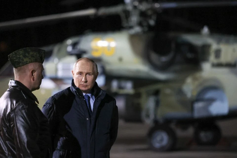 Дашкин: Вертолет Путина был в эпицентре атаки ВСУ при посещении Курской области Фото: Михаил Метцель/пресс-служба президента РФ/ТАСС