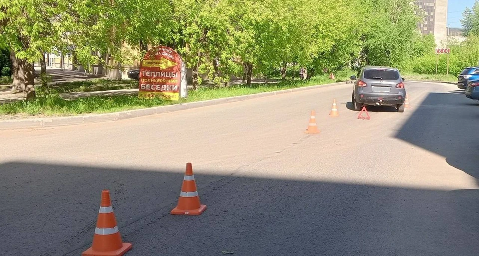 Авария произошла на улице Подгорной. Фото: Госавтоинспекция Кировской области