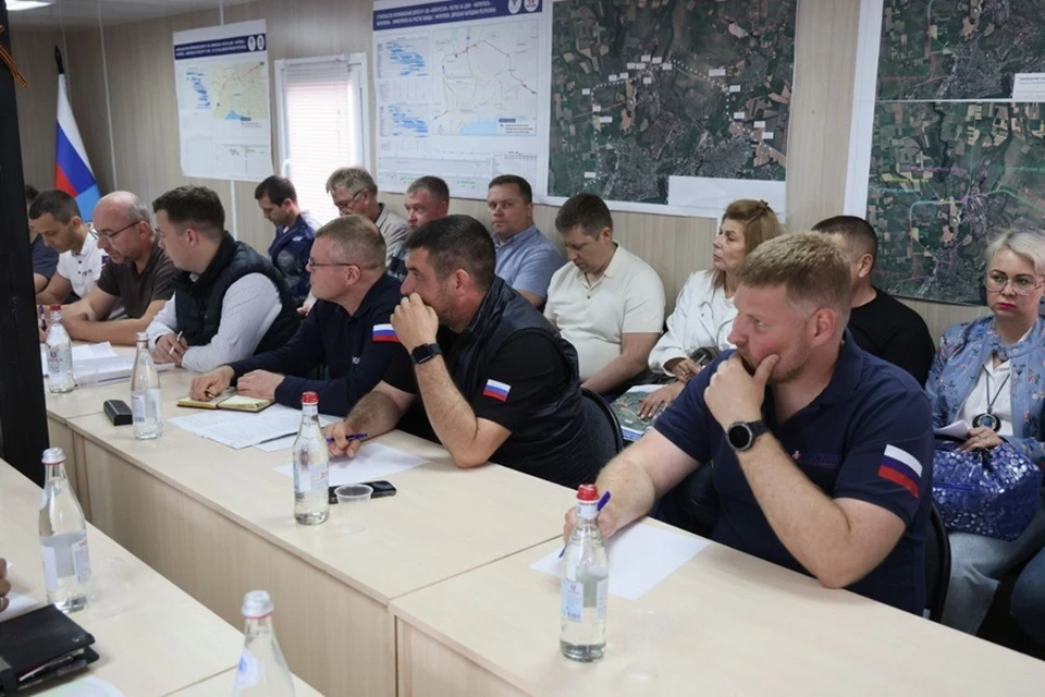 В ДНР обсудили строительство транспортного обхода Мариуполя. Фото: Минтранс ДНР