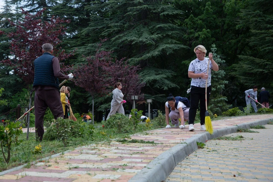 В городах и районах Крыма прошла масштабная экологическая акция. Фото: Владимир Константинов/Tg