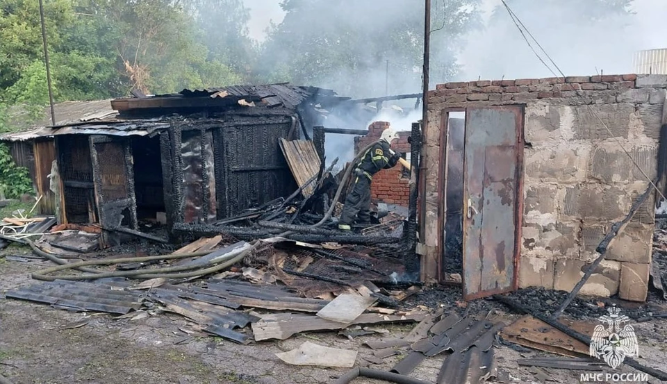 Квартира в жилом доме и несколько «заброшек» горели в Тульской области за прошедшие сутки