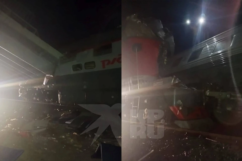Богомаз: Число погибших после падения моста на поезд достигло семи человек. Фото: соцсети