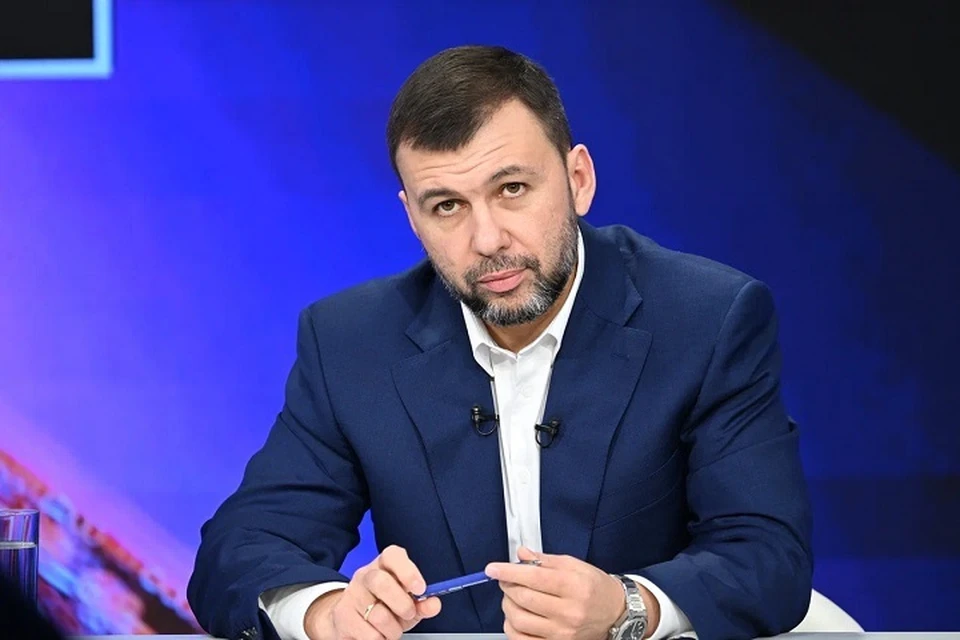 Денис Пушилин выразил соболезнования семьям погибших в Брянской области. Фото: АГ ДНР