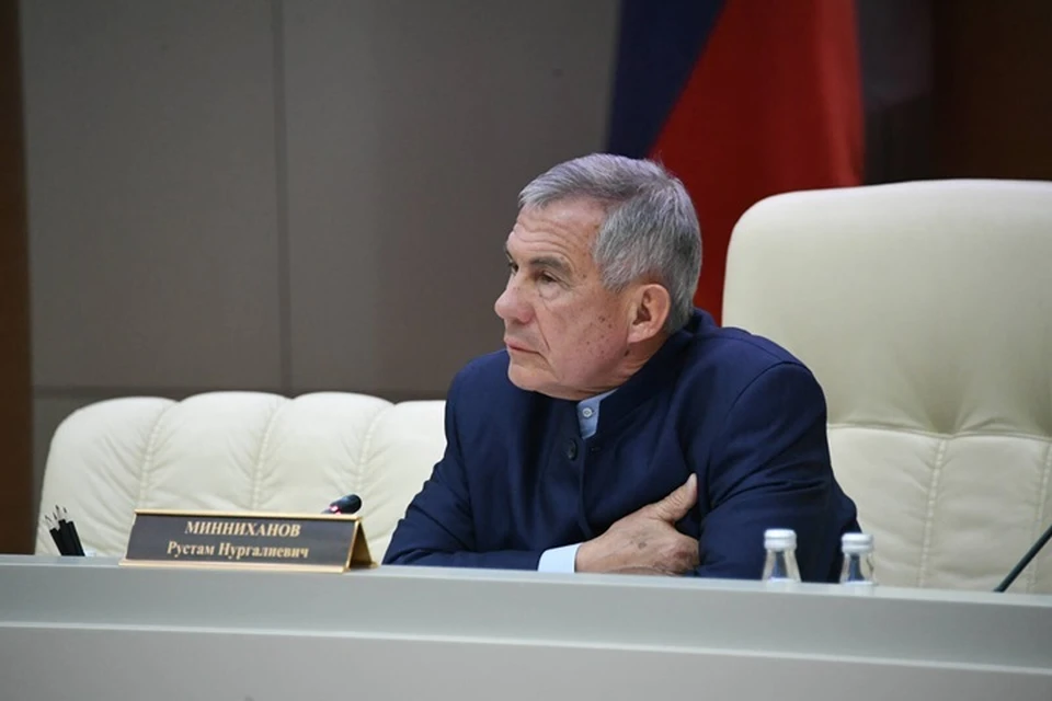 Минниханов пожелал скорейшего выздоровления пострадавшим. Фото: пресс-служба раиса Татарстана