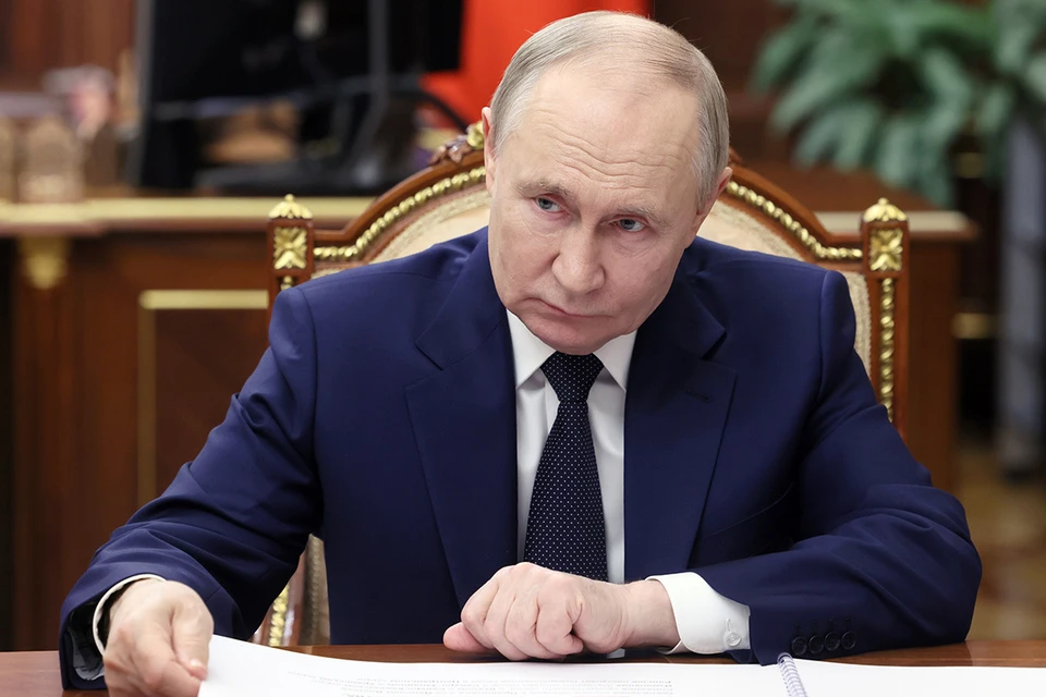 Президент России Владимир Путин. Фото: Гавриил Григоров/пресс-служба президента РФ/ТАСС